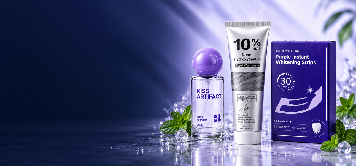 Novapearl Complete Oral Care – tandkräm, munspray och whitening strips