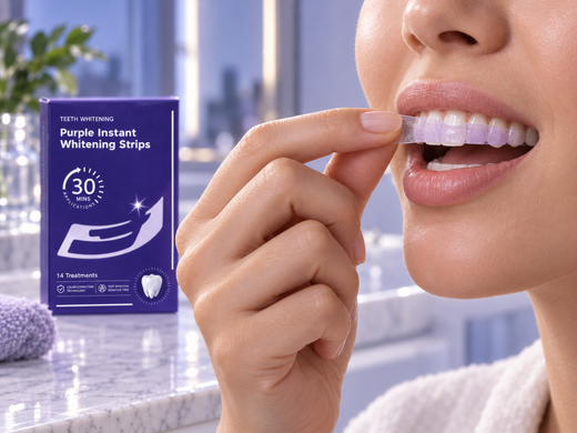 Novapearl Purple Whitening Strips